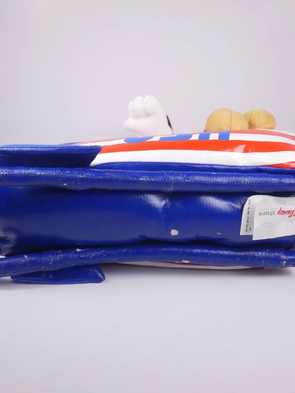 Disney Store Exclusive Winter Olympics USA Bobsled Mickey & Pluto 10.5” Plush